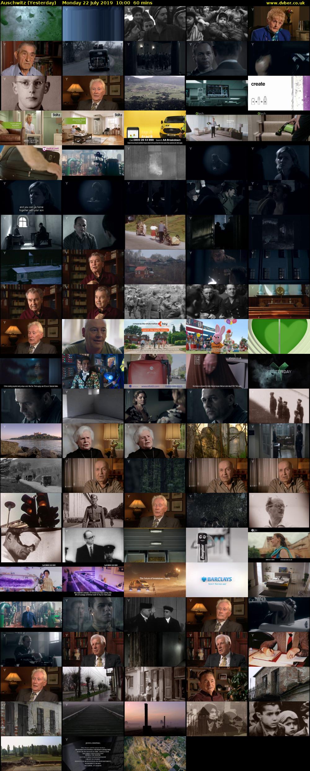 Auschwitz (Yesterday) Monday 22 July 2019 10:00 - 11:00