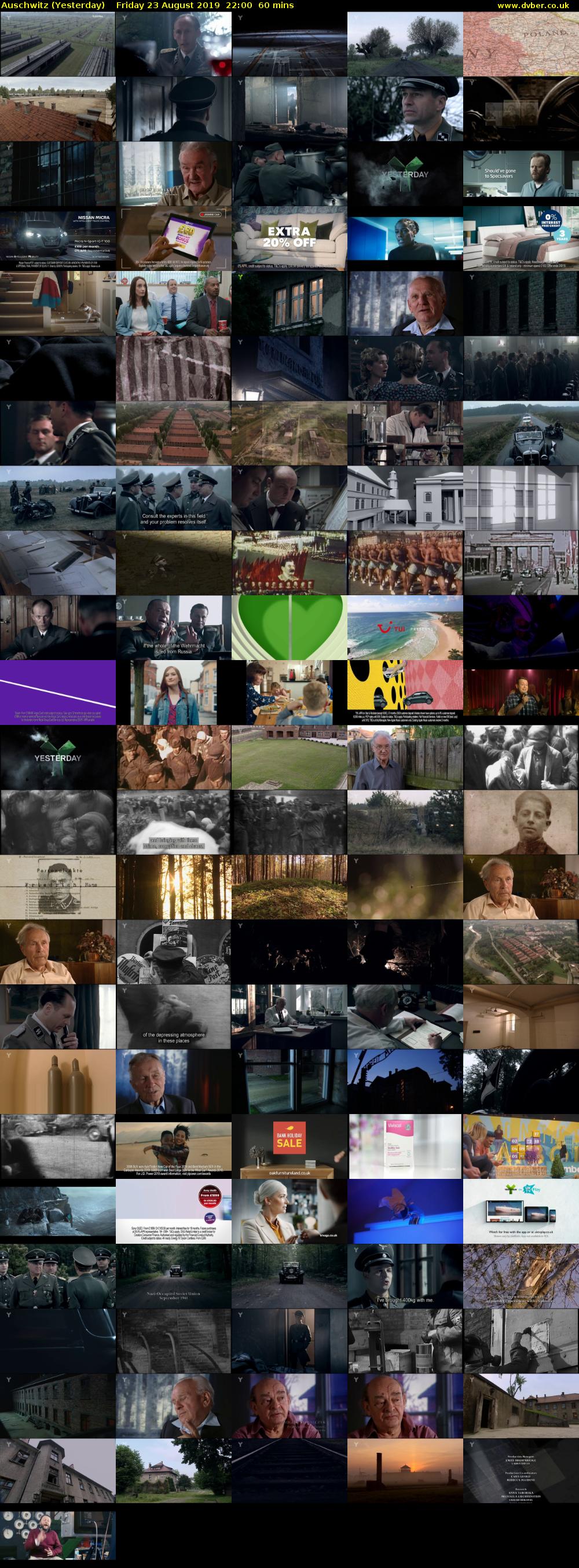 Auschwitz (Yesterday) Friday 23 August 2019 22:00 - 23:00