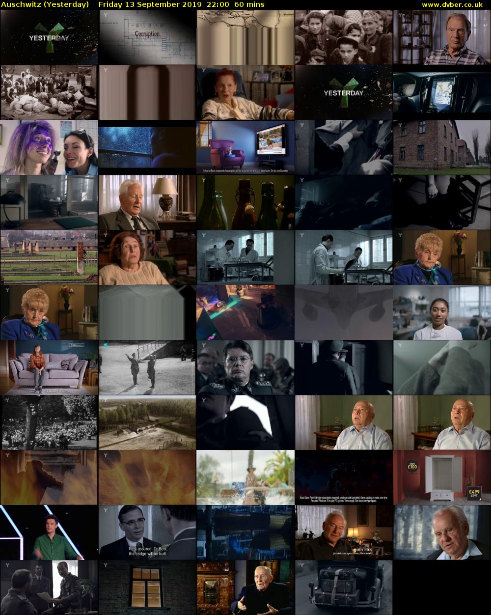 Auschwitz (Yesterday) Friday 13 September 2019 22:00 - 23:00