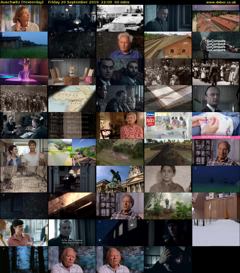 Auschwitz (Yesterday) Friday 20 September 2019 22:00 - 23:00