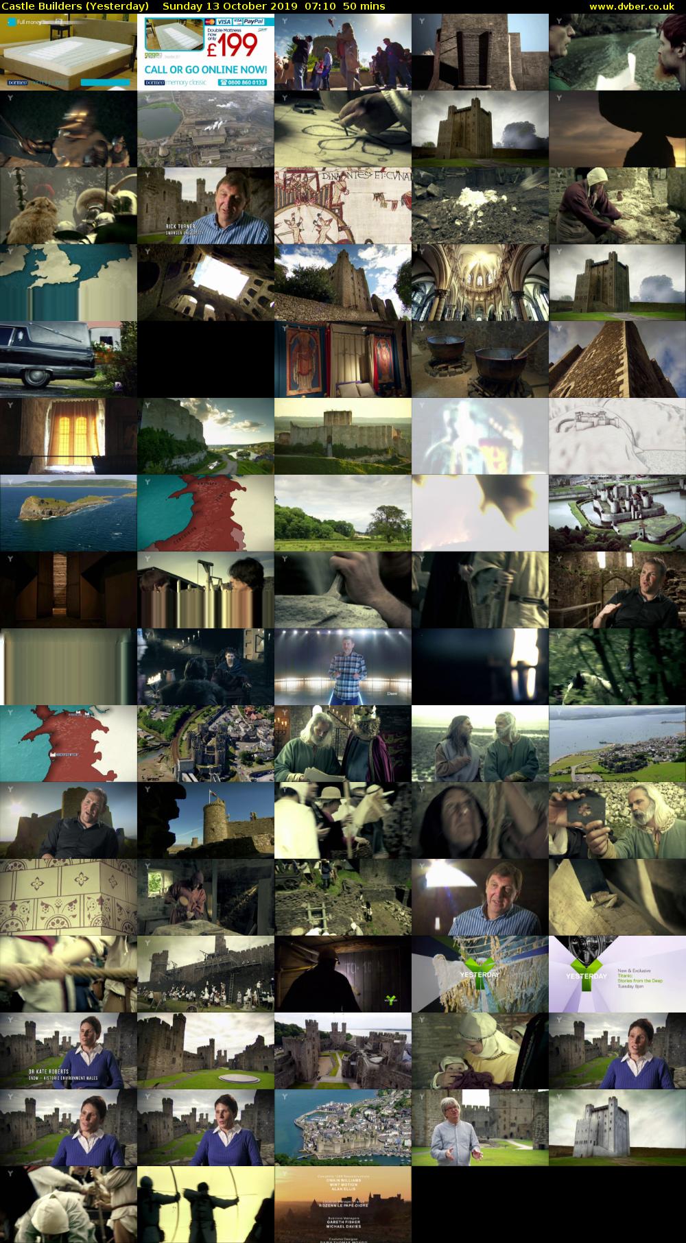 Castle Builders (Yesterday) Sunday 13 October 2019 07:10 - 08:00