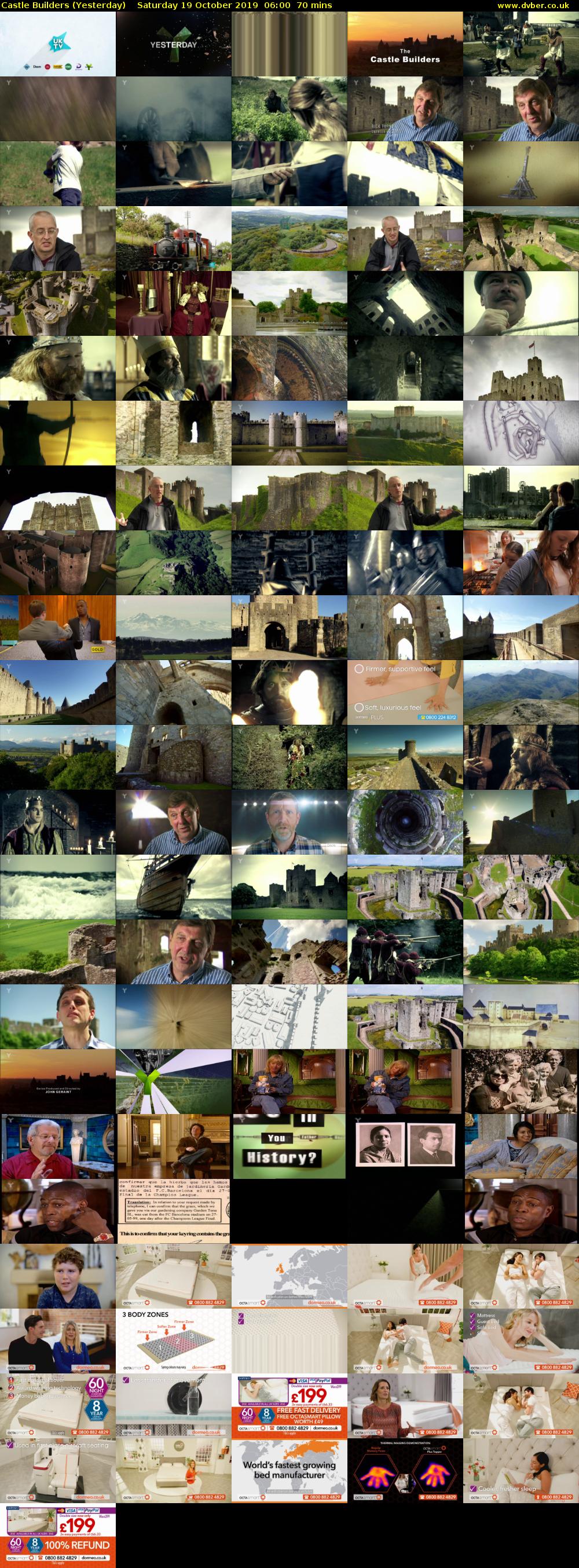 Castle Builders (Yesterday) Saturday 19 October 2019 06:00 - 07:10