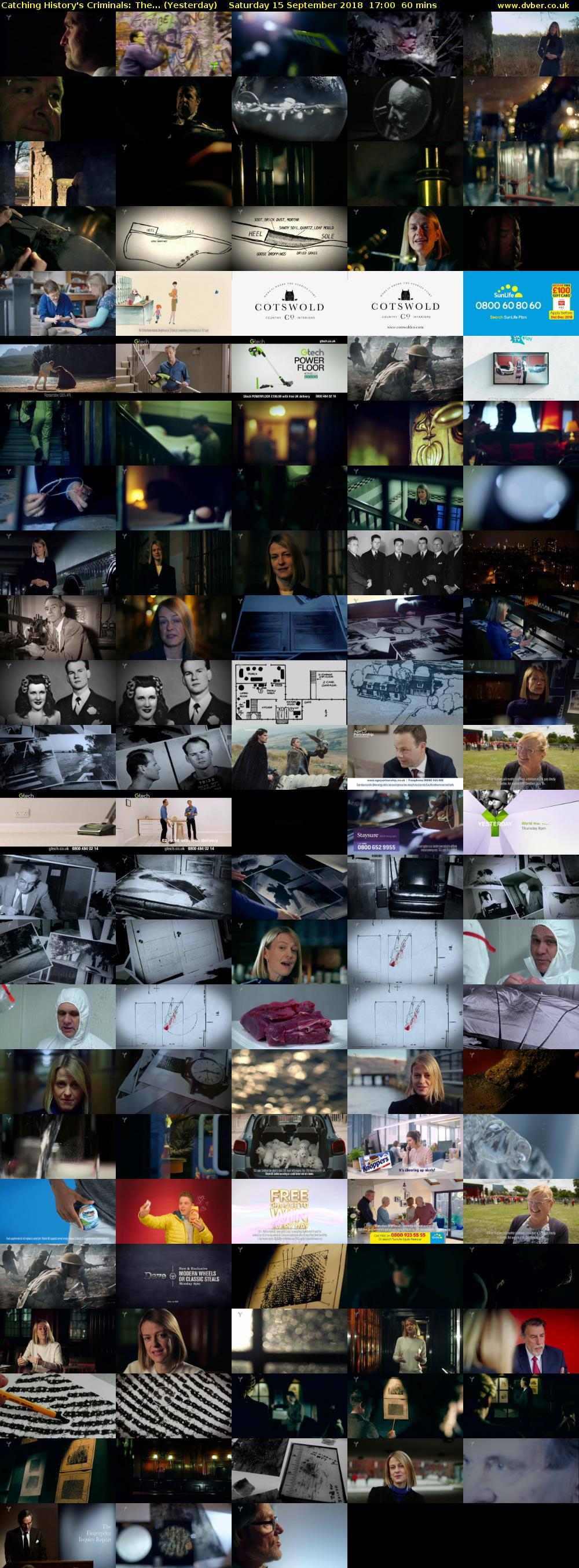 Catching History's Criminals: The... (Yesterday) Saturday 15 September 2018 17:00 - 18:00