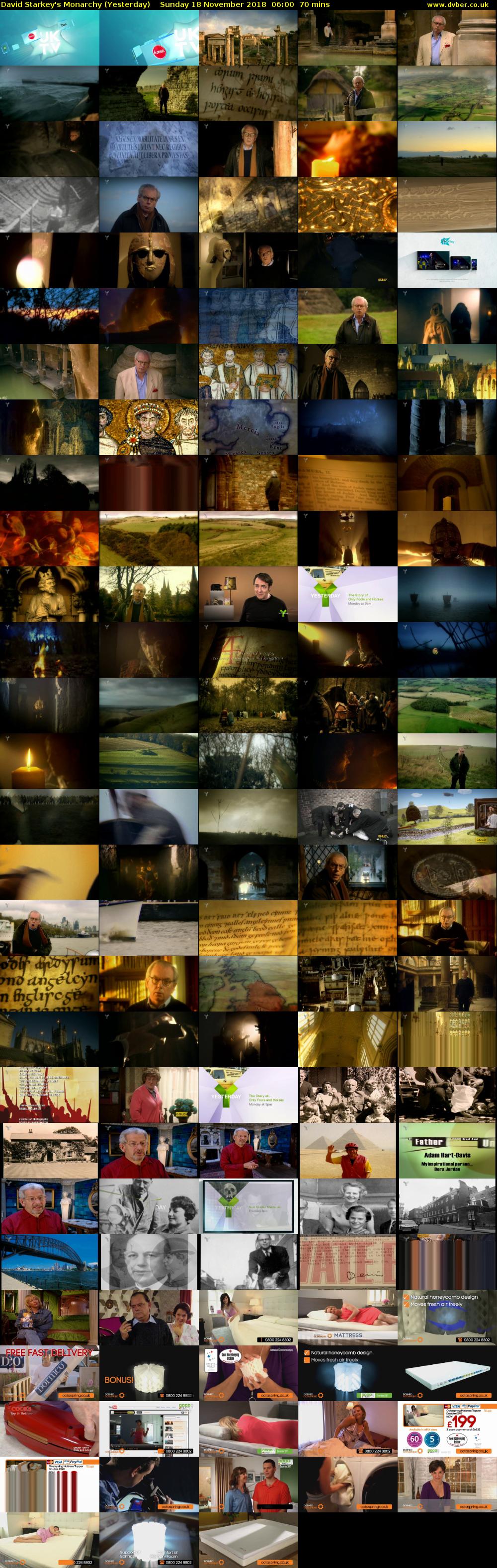 David Starkey's Monarchy (Yesterday) Sunday 18 November 2018 06:00 - 07:10