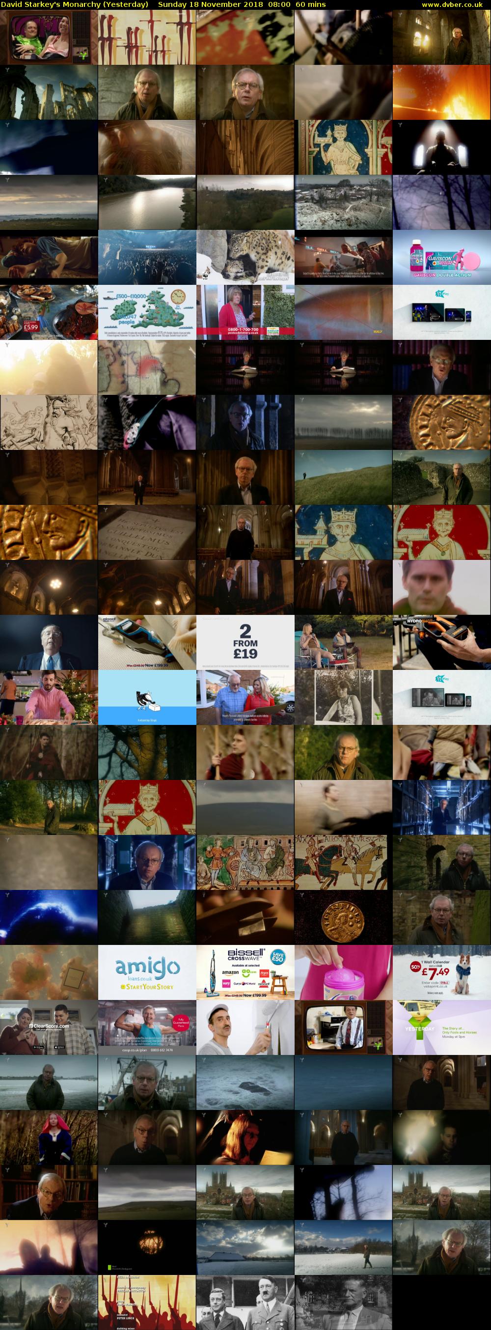 David Starkey's Monarchy (Yesterday) Sunday 18 November 2018 08:00 - 09:00