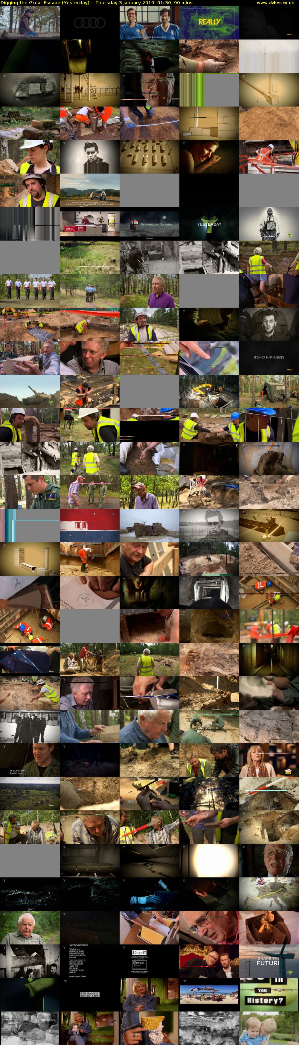 Digging the Great Escape (Yesterday) Thursday 3 January 2019 01:30 - 03:00