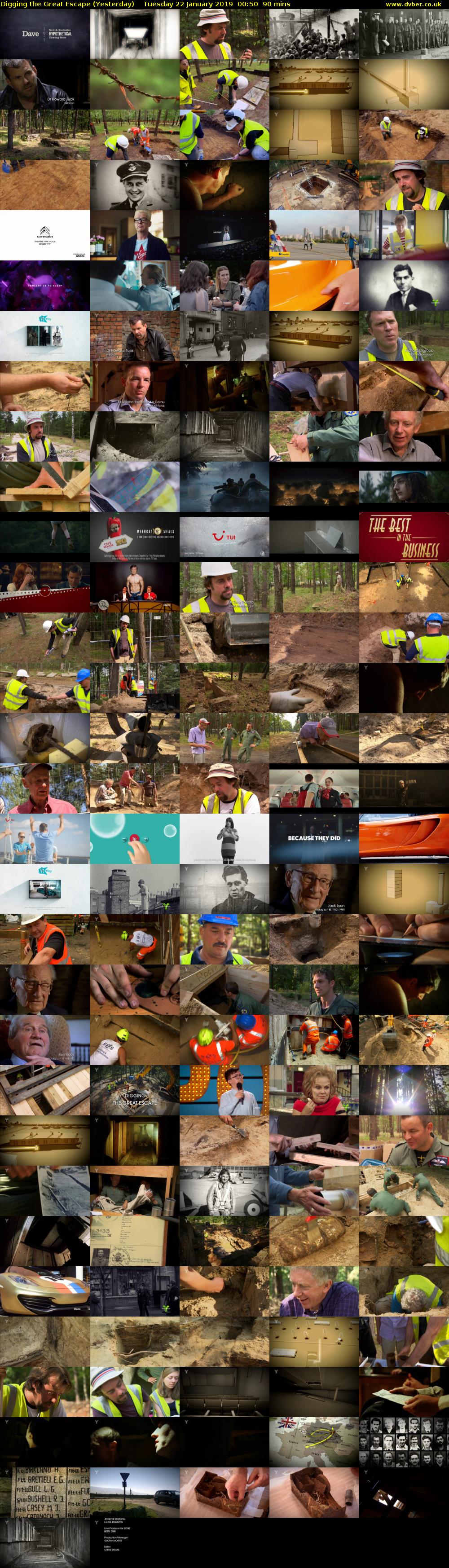 Digging the Great Escape (Yesterday) Tuesday 22 January 2019 00:50 - 02:20