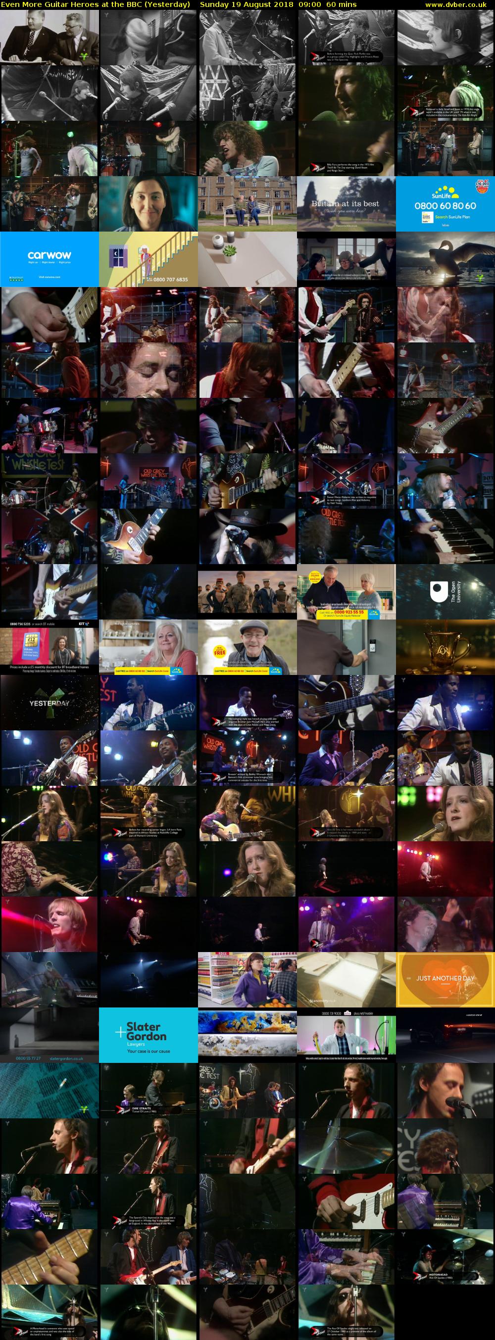 Even More Guitar Heroes at the BBC (Yesterday) Sunday 19 August 2018 09:00 - 10:00