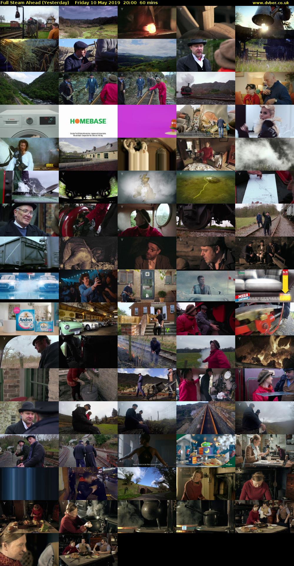 Full Steam Ahead (Yesterday) Friday 10 May 2019 20:00 - 21:00