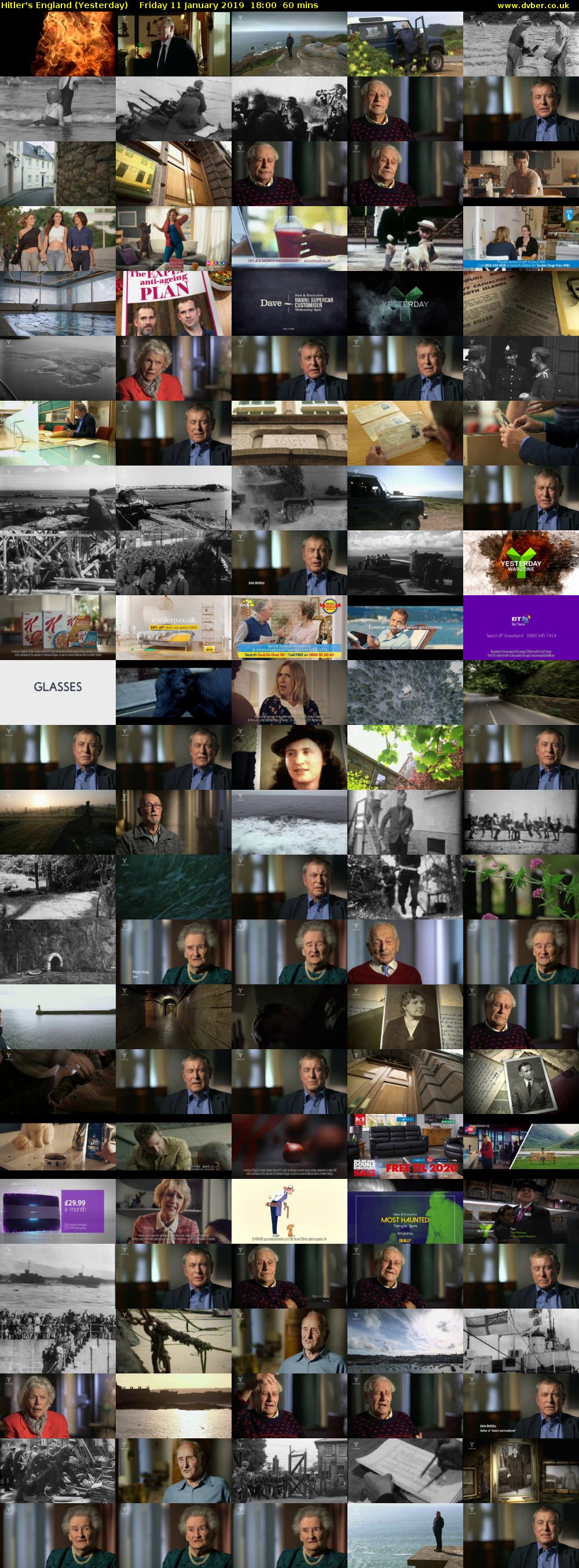 Hitler's England (Yesterday) Friday 11 January 2019 18:00 - 19:00