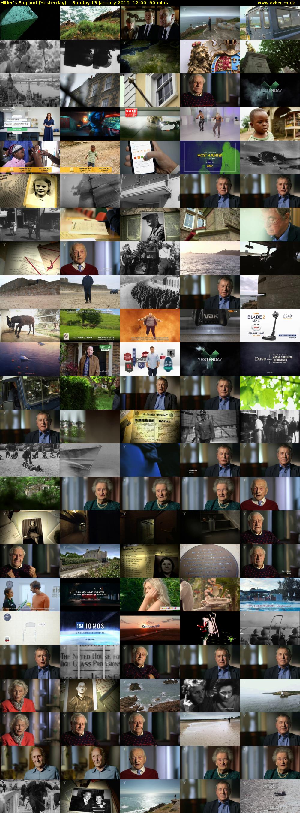 Hitler's England (Yesterday) Sunday 13 January 2019 12:00 - 13:00