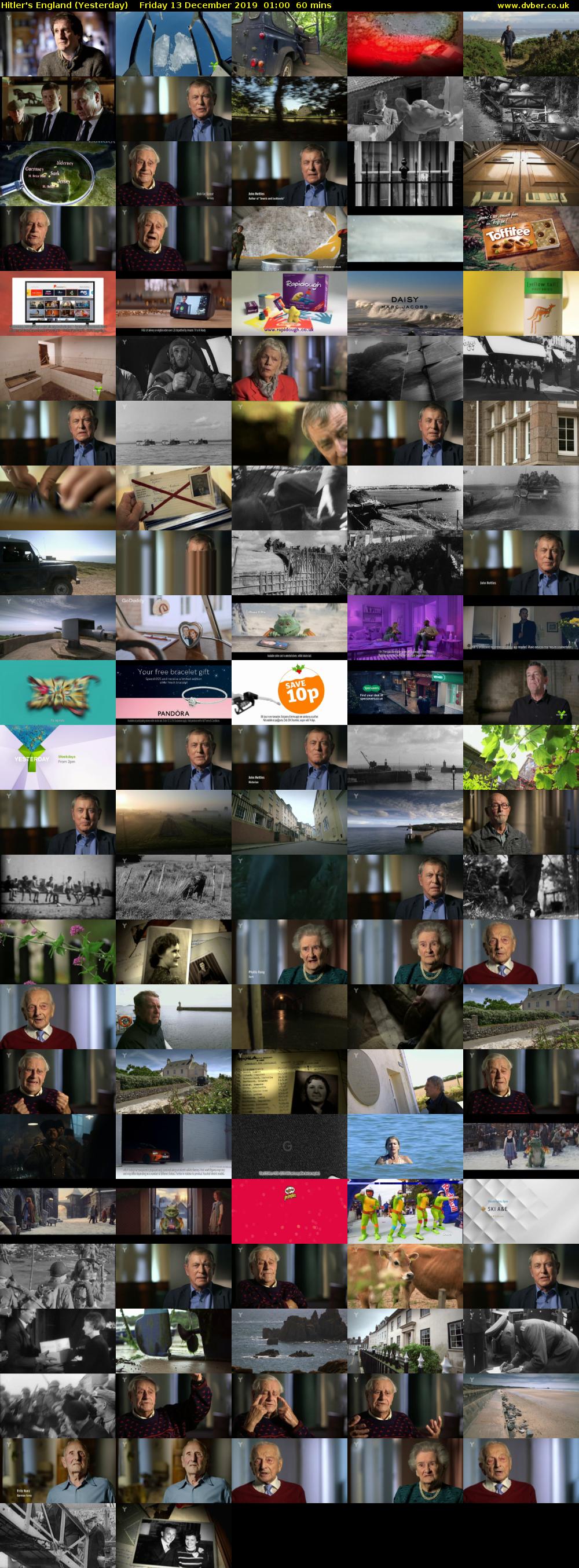 Hitler's England (Yesterday) Friday 13 December 2019 01:00 - 02:00