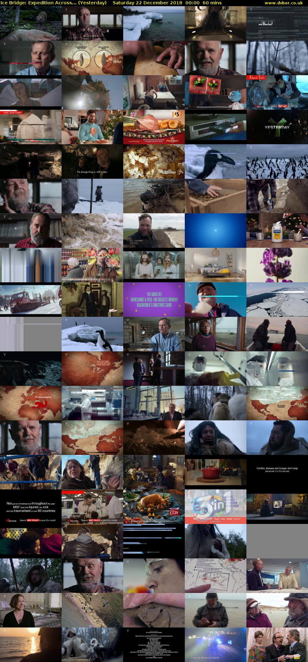 Ice Bridge: Expedition Across... (Yesterday) Saturday 22 December 2018 00:00 - 01:00