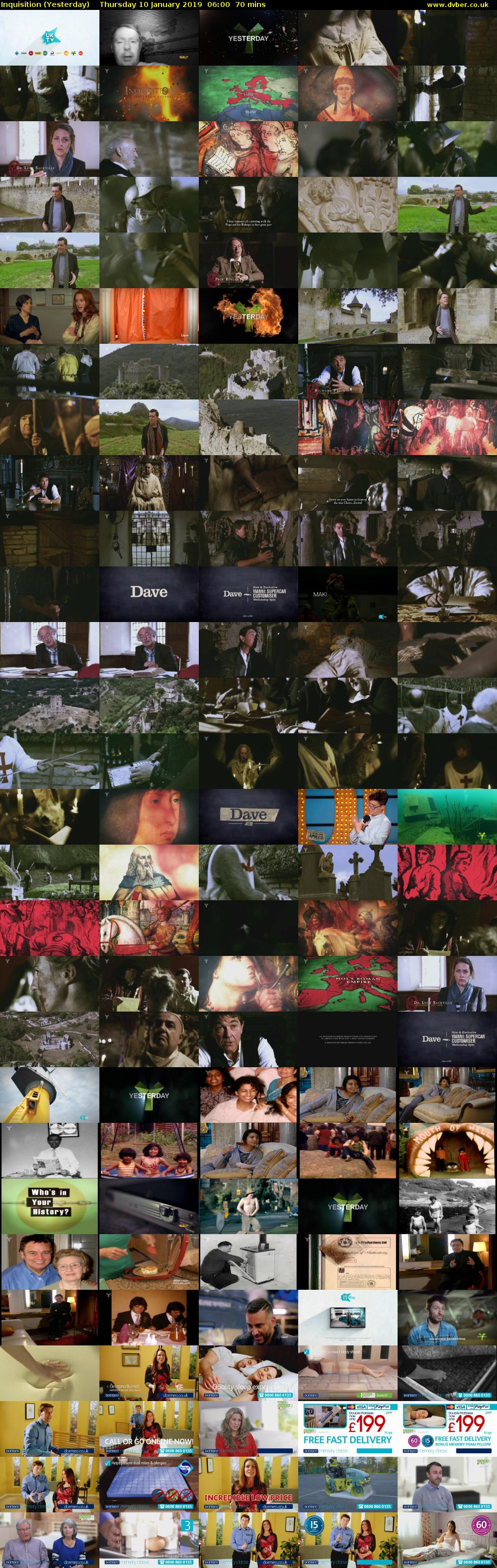 Inquisition (Yesterday) Thursday 10 January 2019 06:00 - 07:10