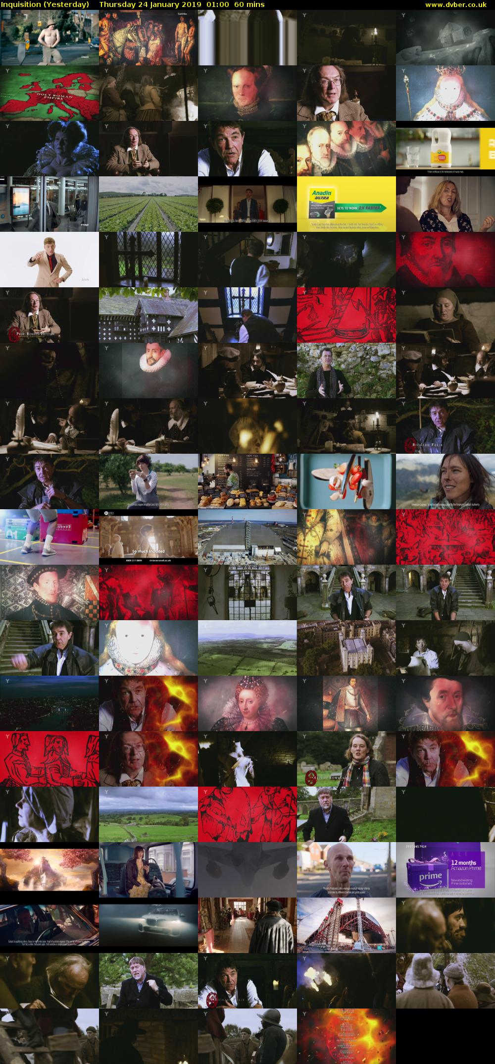 Inquisition (Yesterday) Thursday 24 January 2019 01:00 - 02:00