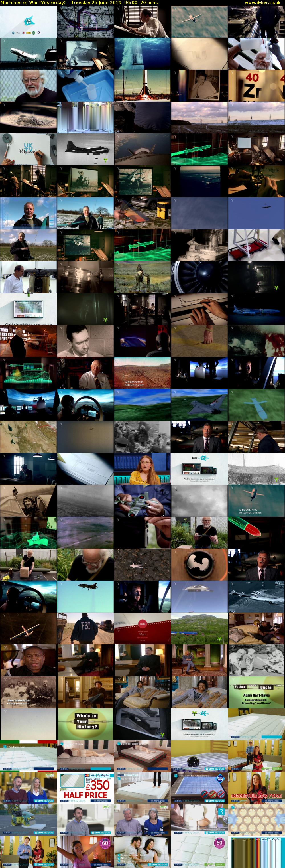Machines of War (Yesterday) Tuesday 25 June 2019 06:00 - 07:10