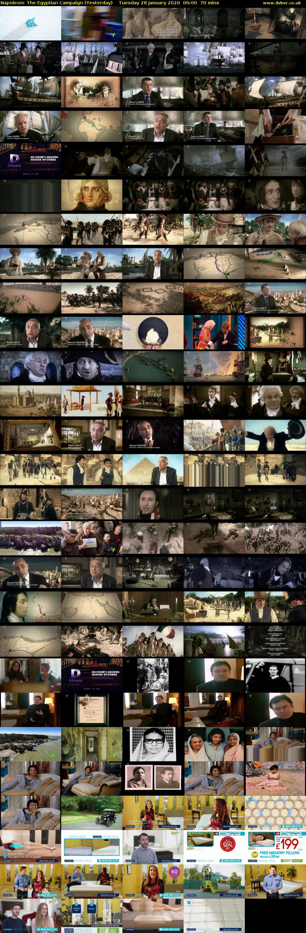 Napoleon: The Egyptian Campaign (Yesterday) Tuesday 28 January 2020 06:00 - 07:10
