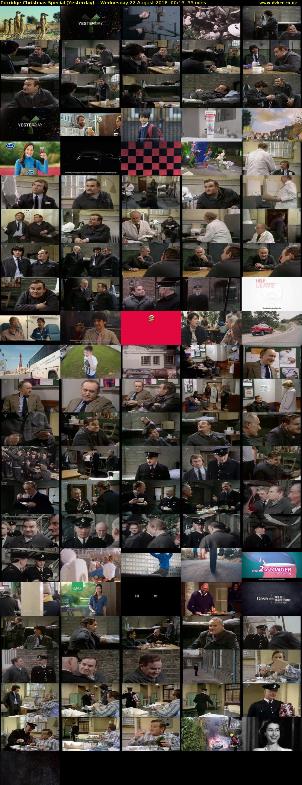 Porridge Christmas Special (Yesterday) Wednesday 22 August 2018 00:15 - 01:10