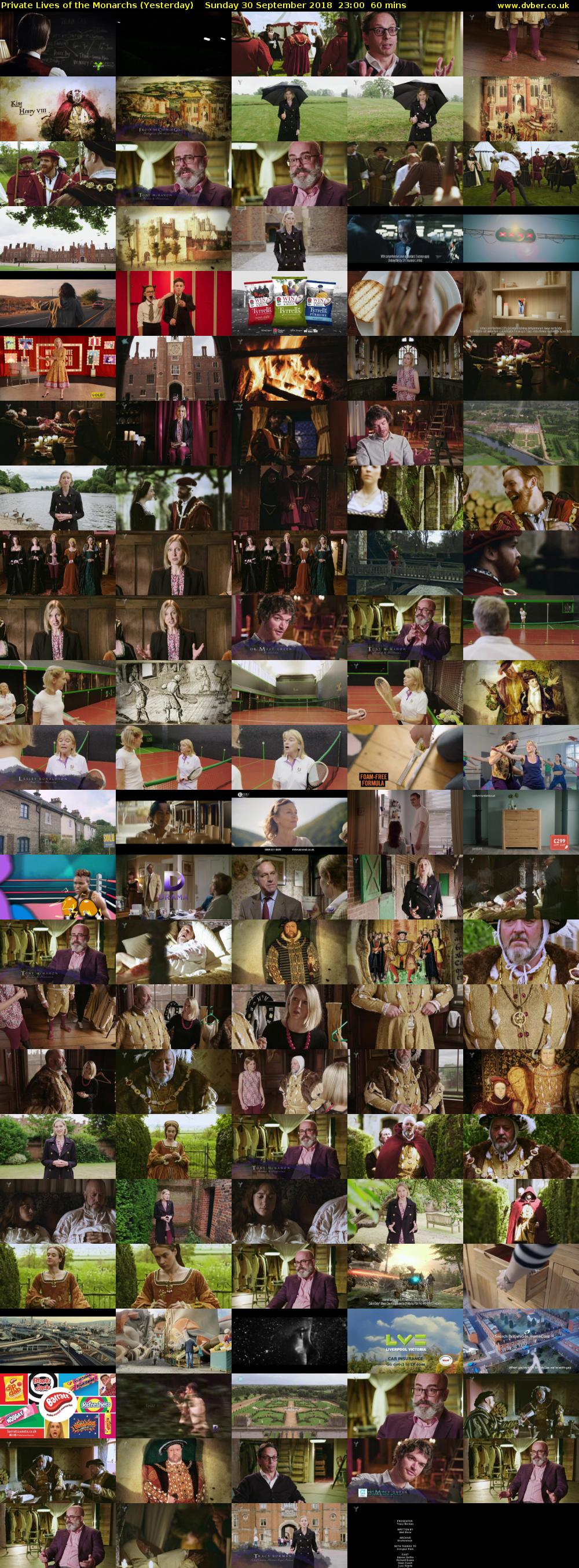 Private Lives of the Monarchs (Yesterday) Sunday 30 September 2018 23:00 - 00:00