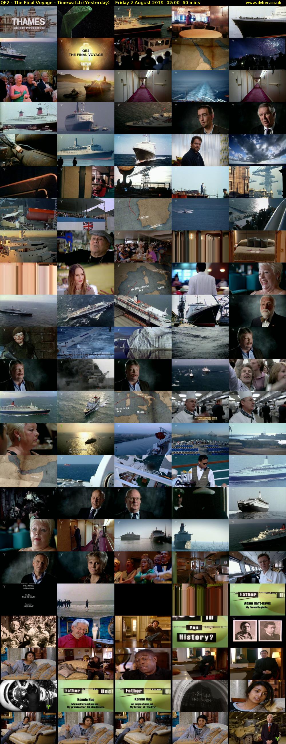 QE2 - The Final Voyage - Timewatch (Yesterday) Friday 2 August 2019 02:00 - 03:00