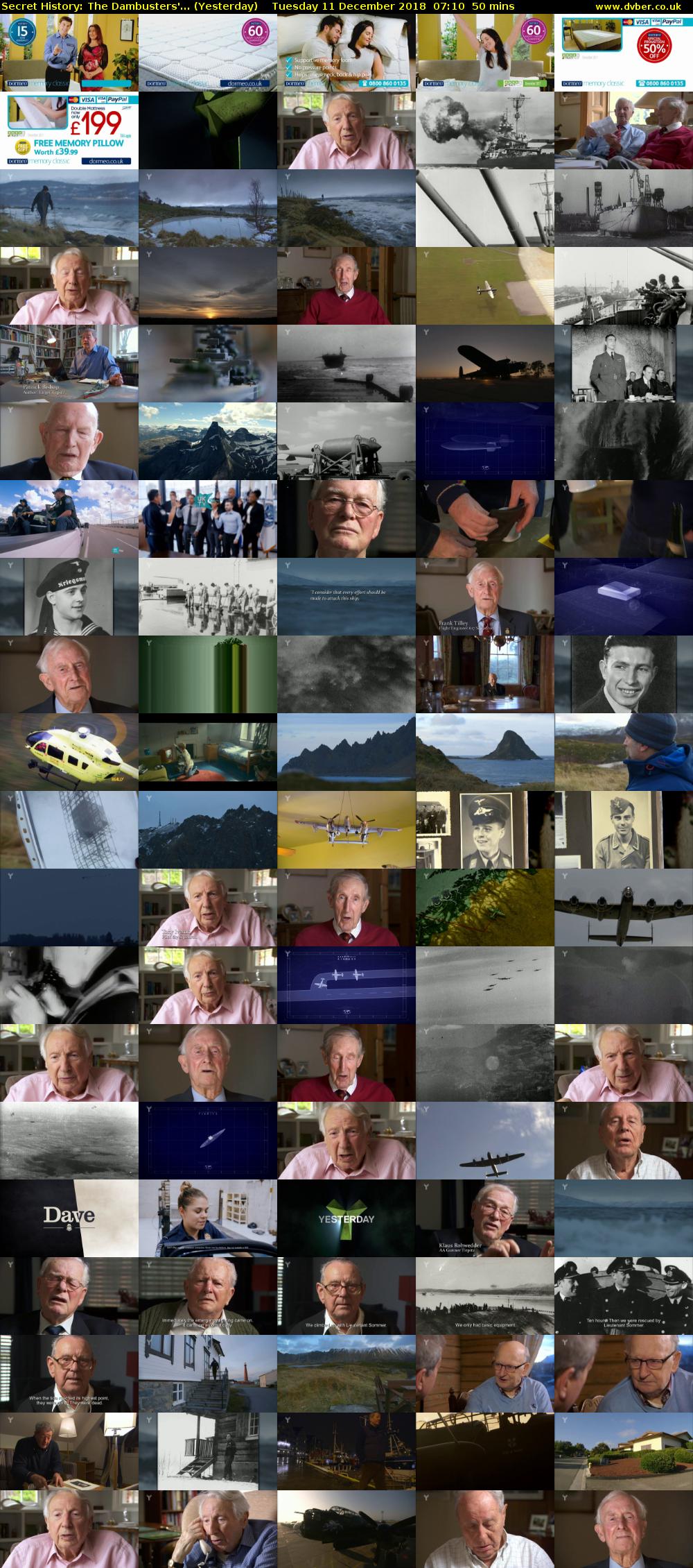 Secret History: The Dambusters'... (Yesterday) Tuesday 11 December 2018 07:10 - 08:00