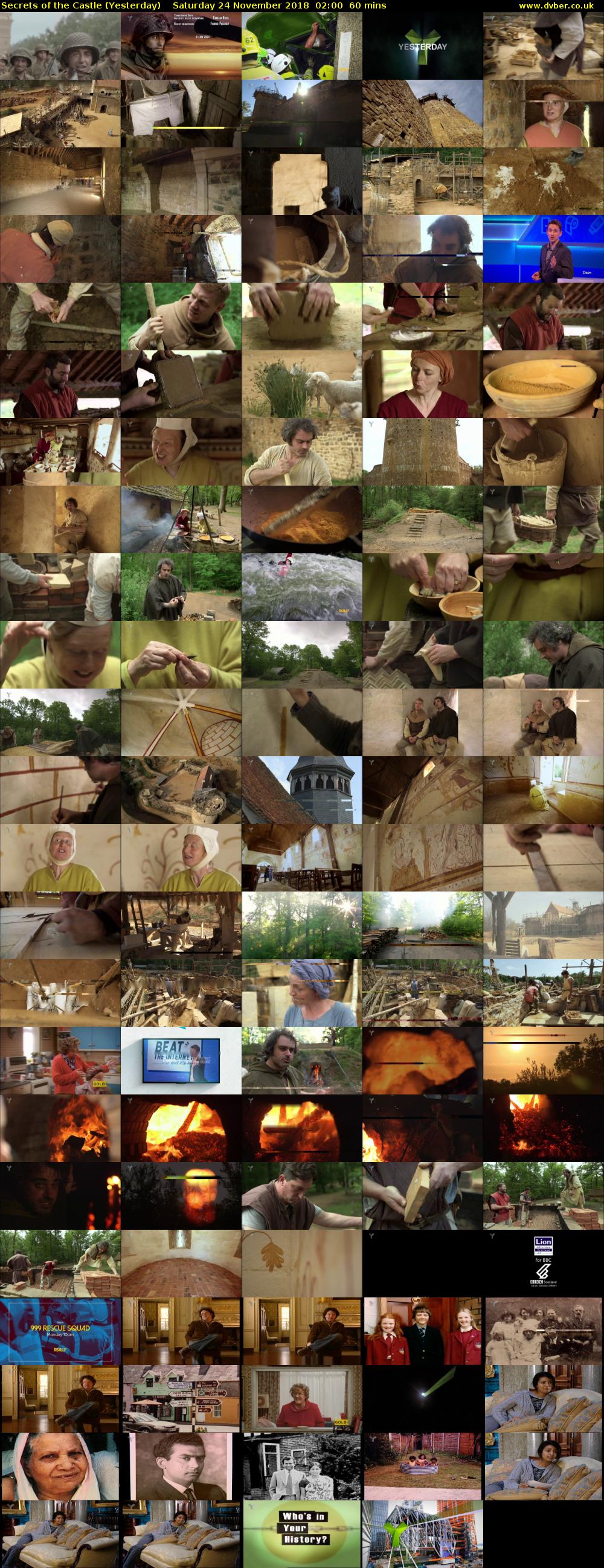 Secrets of the Castle (Yesterday) Saturday 24 November 2018 02:00 - 03:00