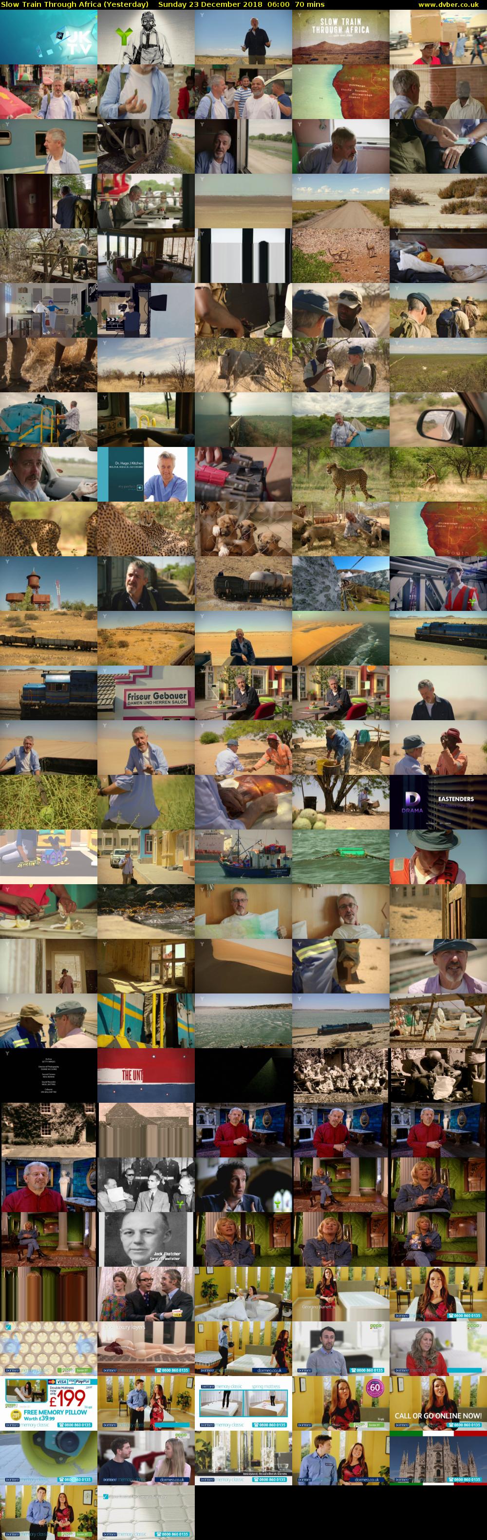 Slow Train Through Africa (Yesterday) Sunday 23 December 2018 06:00 - 07:10