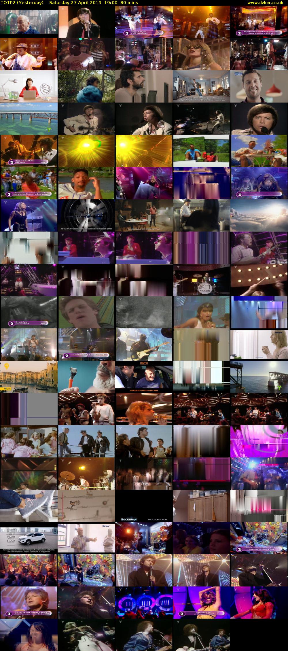 TOTP2 (Yesterday) Saturday 27 April 2019 19:00 - 20:20