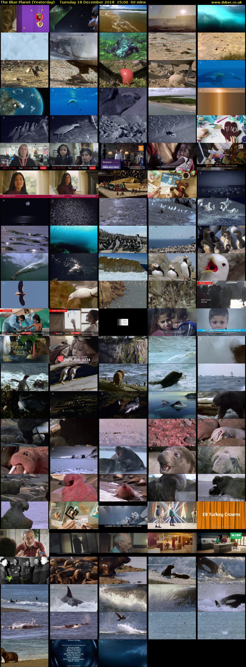 The Blue Planet (Yesterday) Tuesday 18 December 2018 15:00 - 16:00