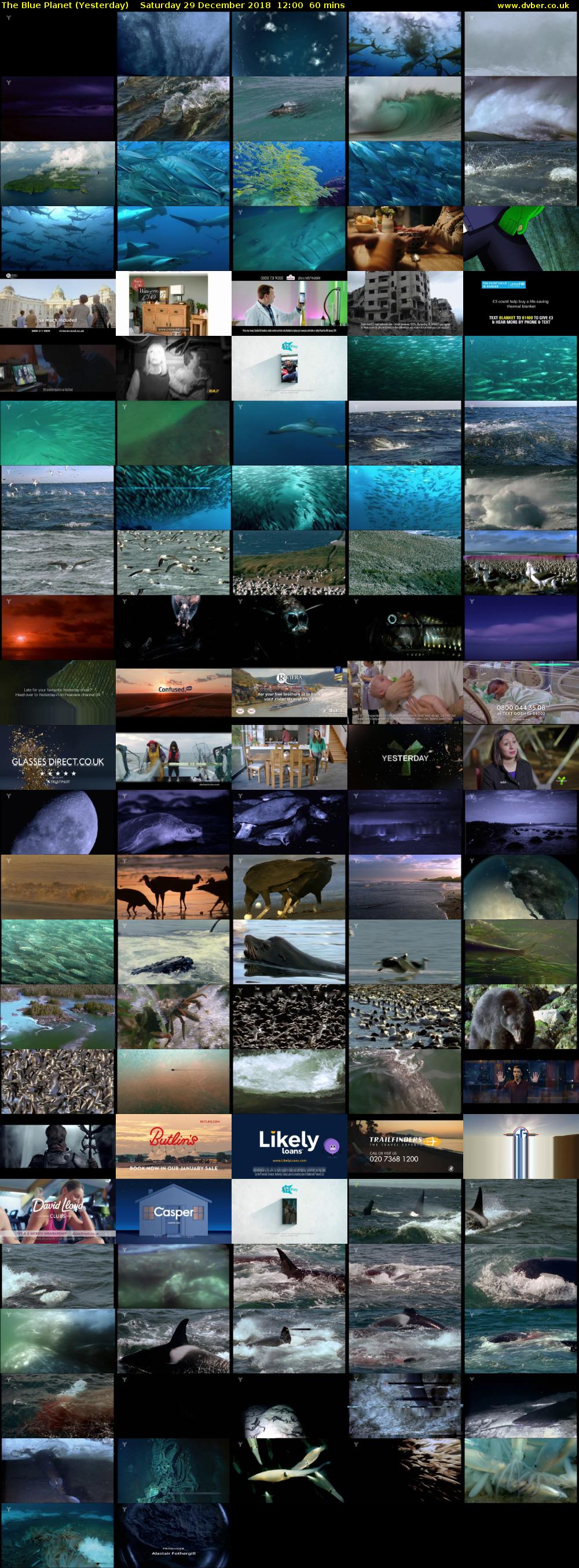 The Blue Planet (Yesterday) Saturday 29 December 2018 12:00 - 13:00