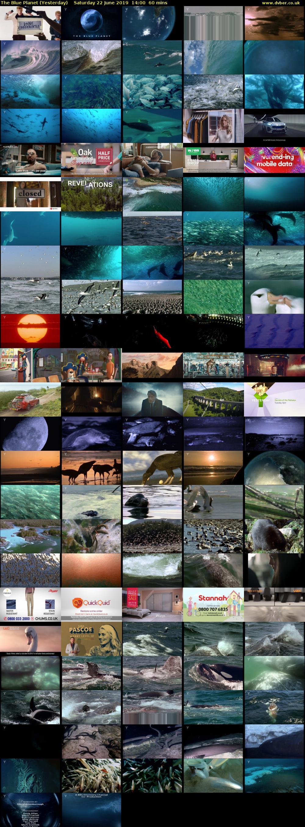 The Blue Planet (Yesterday) Saturday 22 June 2019 14:00 - 15:00