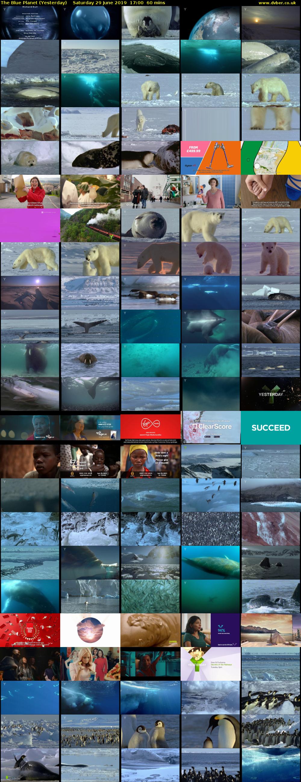 The Blue Planet (Yesterday) Saturday 29 June 2019 17:00 - 18:00