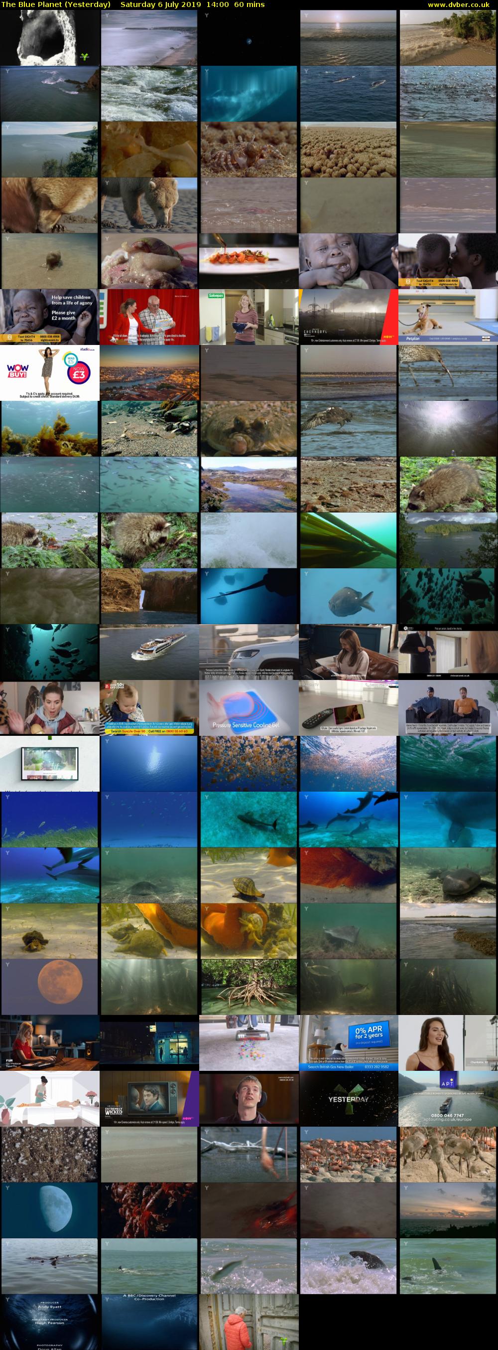 The Blue Planet (Yesterday) Saturday 6 July 2019 14:00 - 15:00