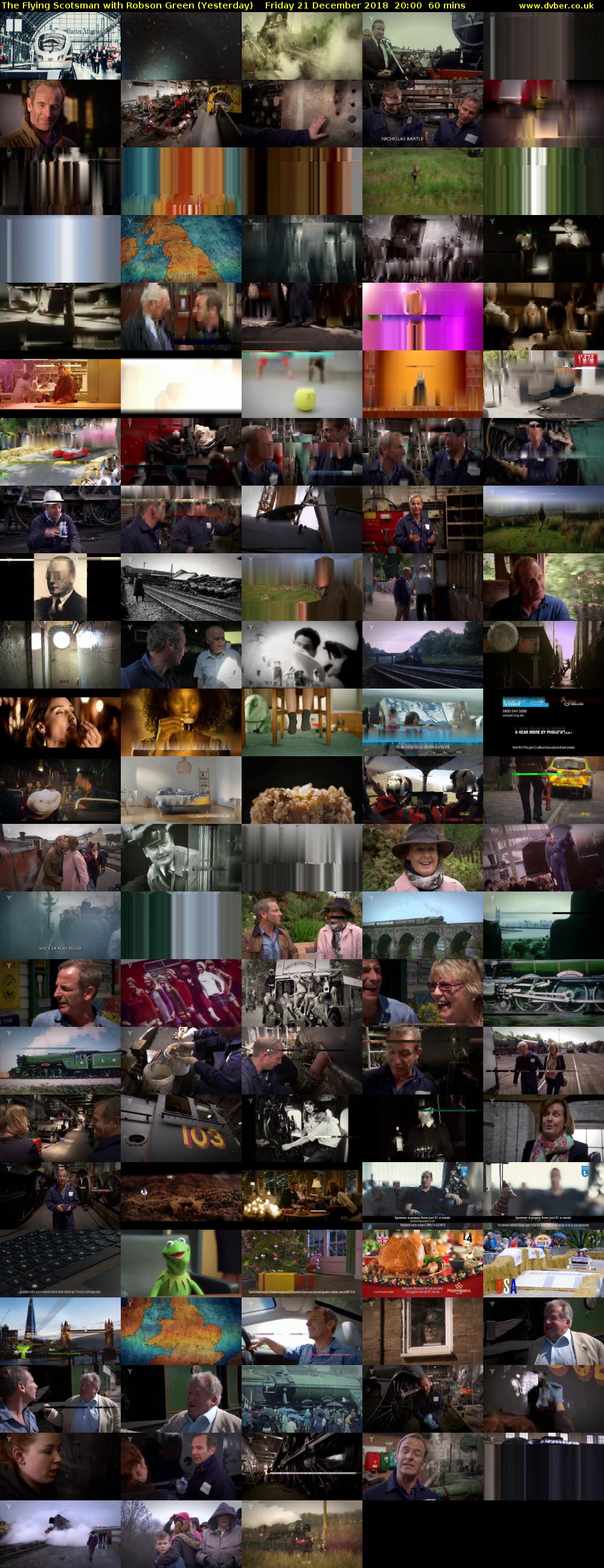 The Flying Scotsman with Robson Green (Yesterday) Friday 21 December 2018 20:00 - 21:00