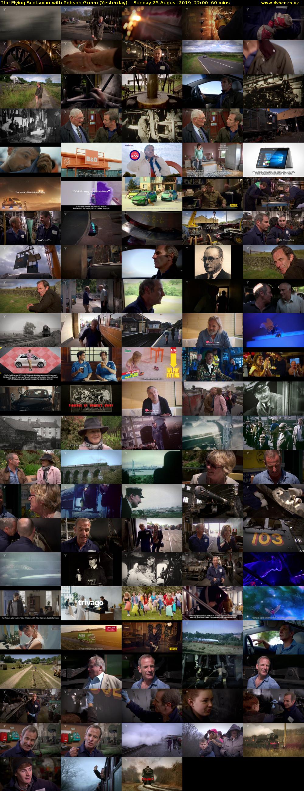The Flying Scotsman with Robson Green (Yesterday) Sunday 25 August 2019 22:00 - 23:00