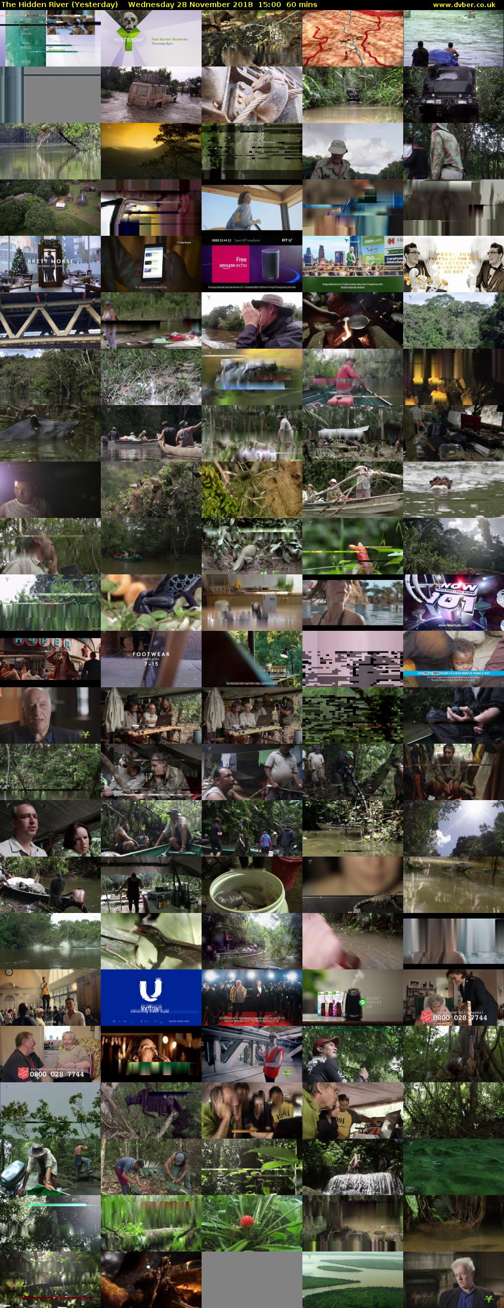 The Hidden River (Yesterday) Wednesday 28 November 2018 15:00 - 16:00