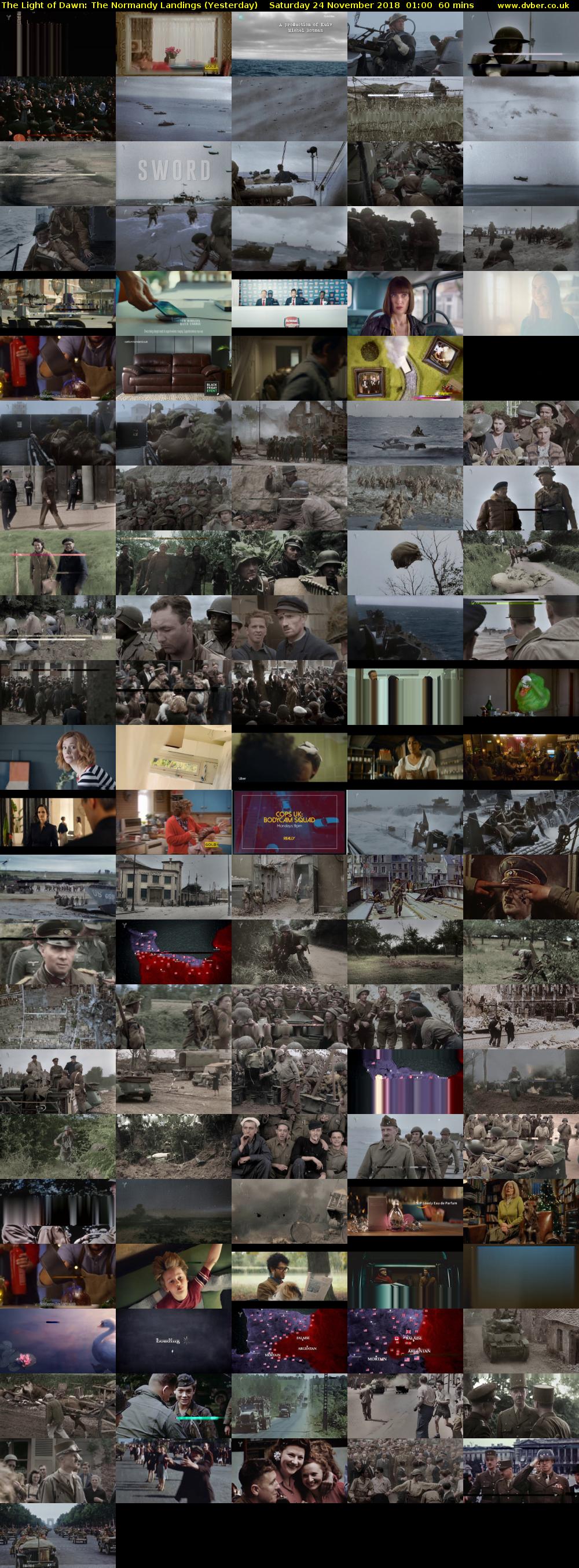 The Light of Dawn: The Normandy Landings (Yesterday) Saturday 24 November 2018 01:00 - 02:00