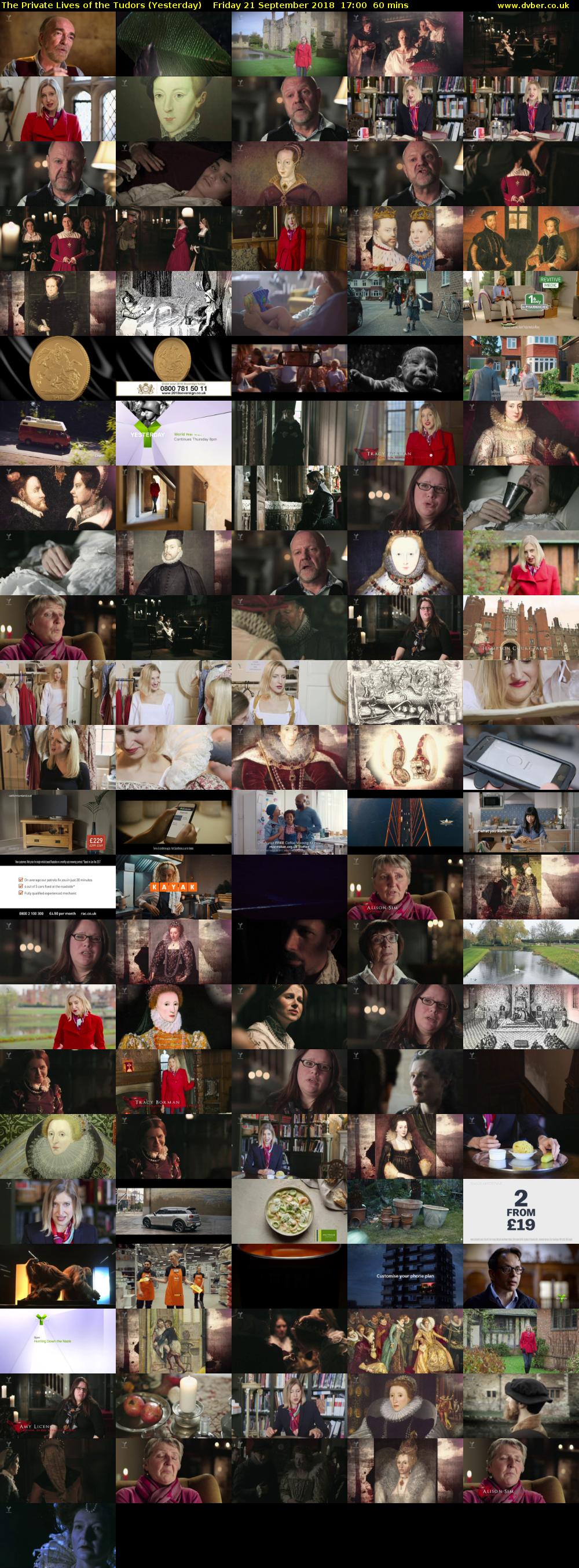 The Private Lives of the Tudors (Yesterday) Friday 21 September 2018 17:00 - 18:00