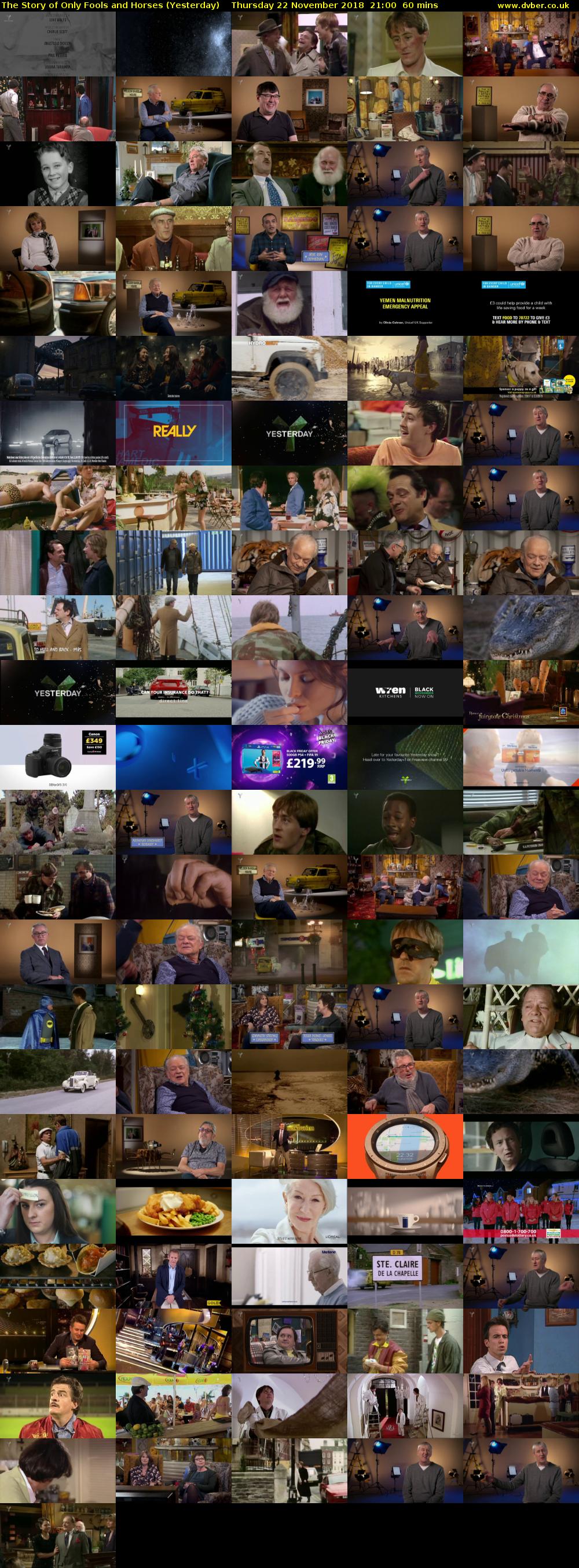 The Story of Only Fools and Horses (Yesterday) Thursday 22 November 2018 21:00 - 22:00