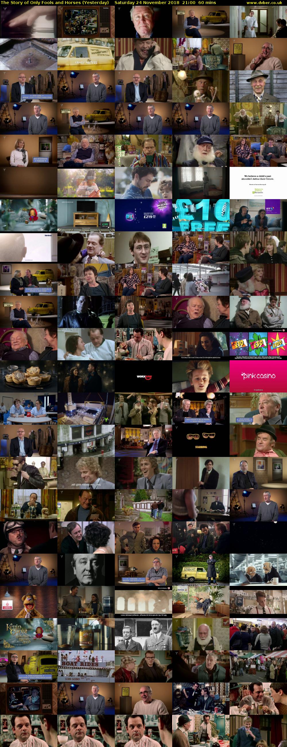 The Story of Only Fools and Horses (Yesterday) Saturday 24 November 2018 21:00 - 22:00