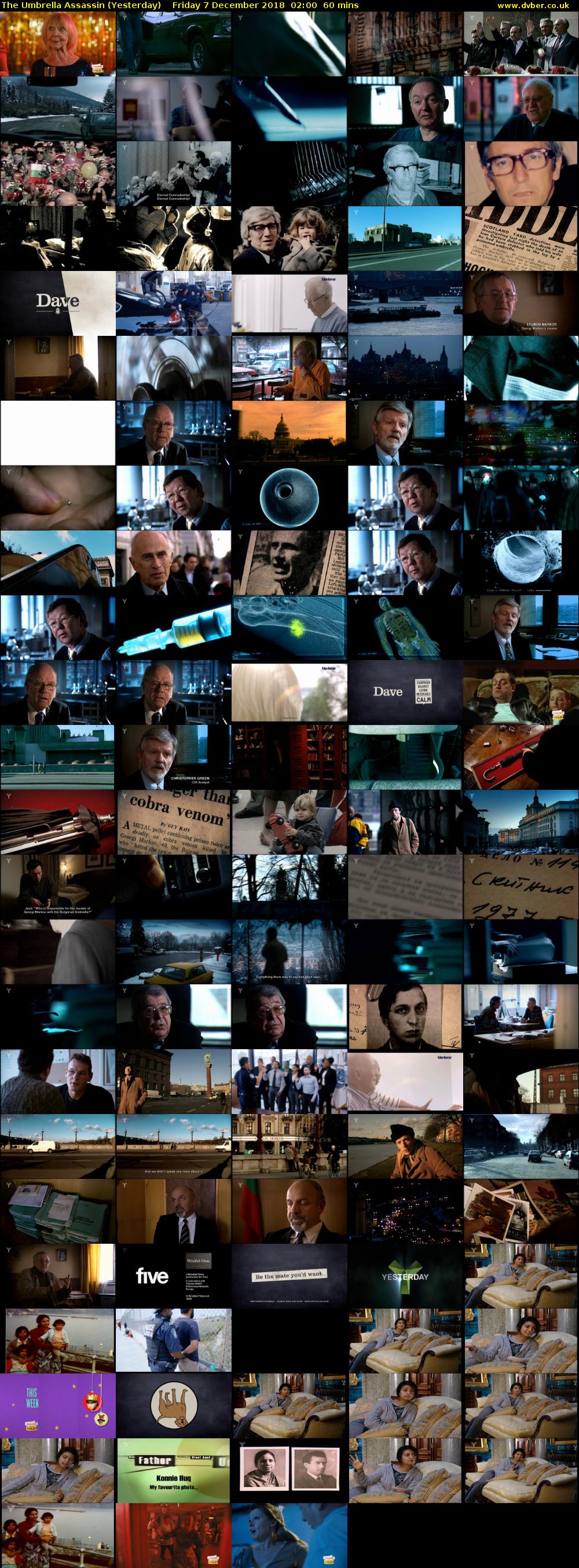 The Umbrella Assassin (Yesterday) Friday 7 December 2018 02:00 - 03:00