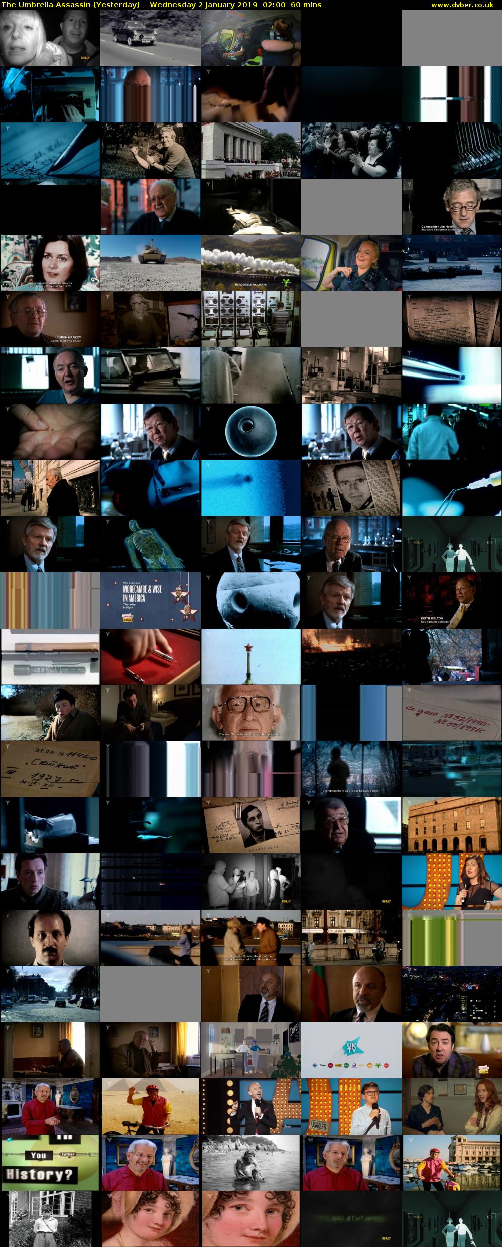 The Umbrella Assassin (Yesterday) Wednesday 2 January 2019 02:00 - 03:00