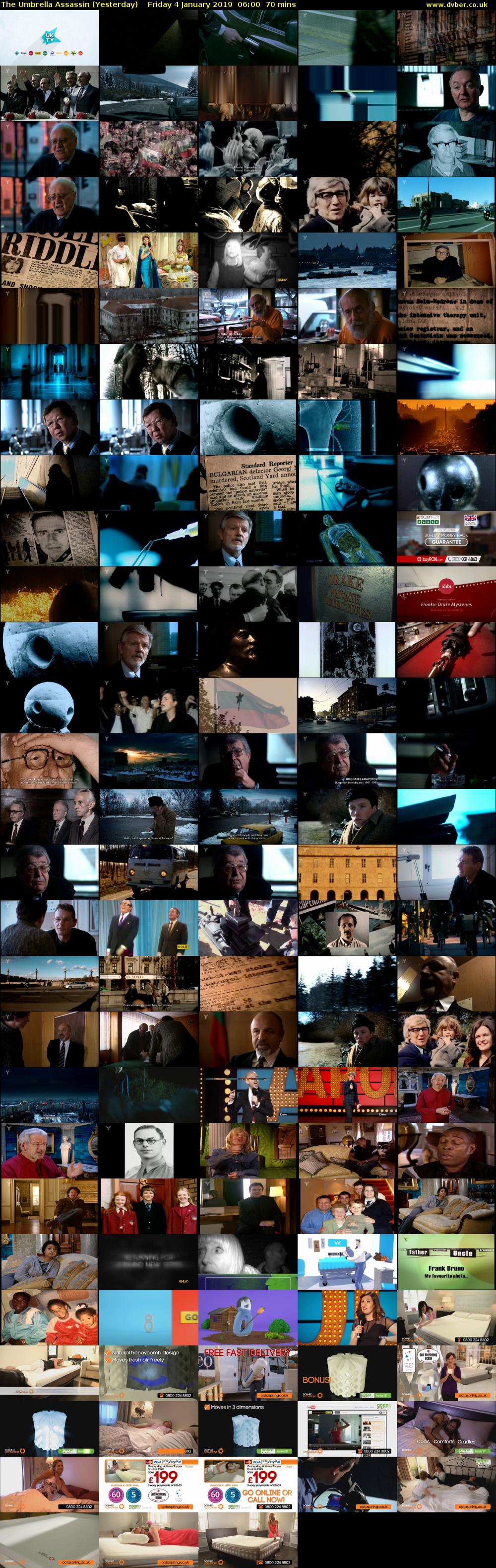 The Umbrella Assassin (Yesterday) Friday 4 January 2019 06:00 - 07:10