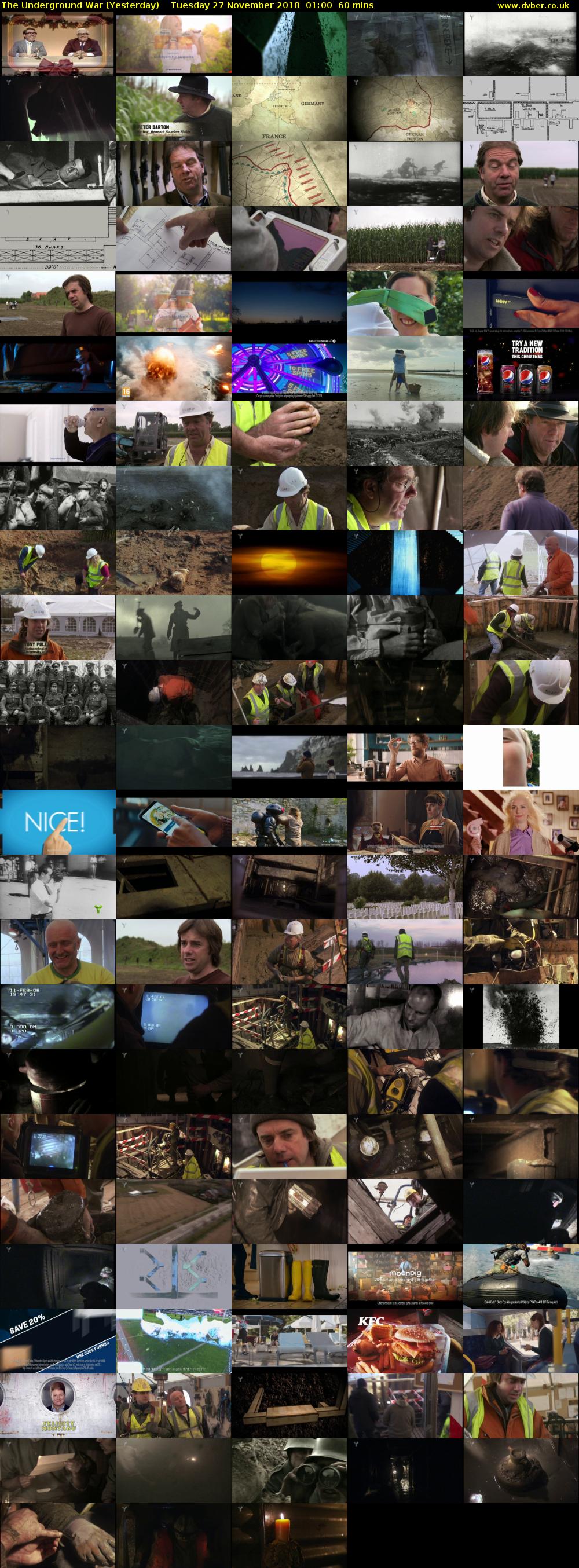 The Underground War (Yesterday) Tuesday 27 November 2018 01:00 - 02:00