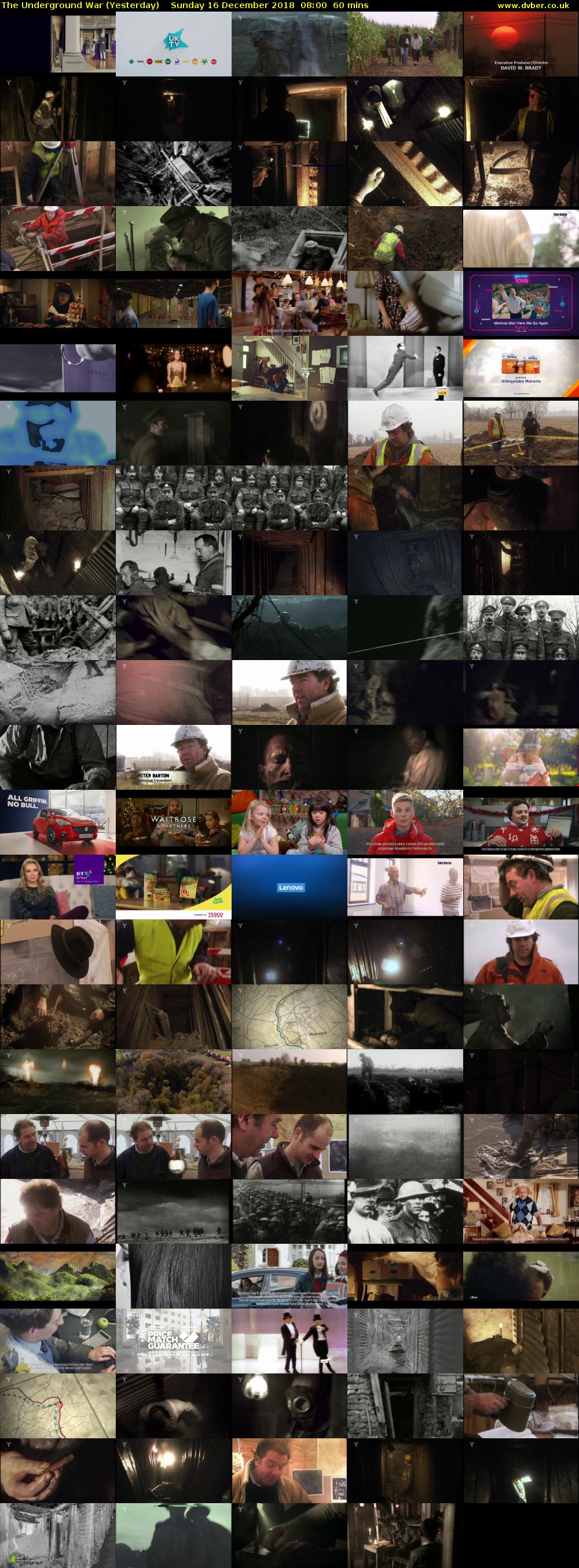 The Underground War (Yesterday) Sunday 16 December 2018 08:00 - 09:00