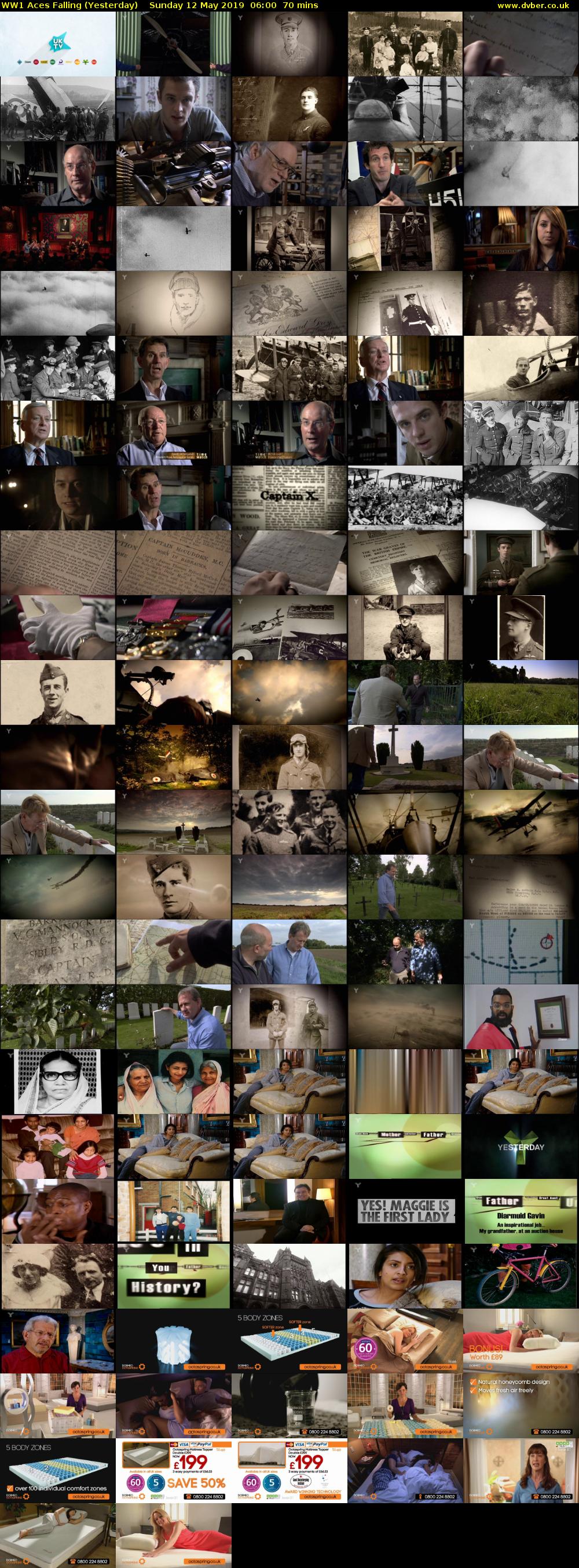 WW1 Aces Falling (Yesterday) Sunday 12 May 2019 06:00 - 07:10