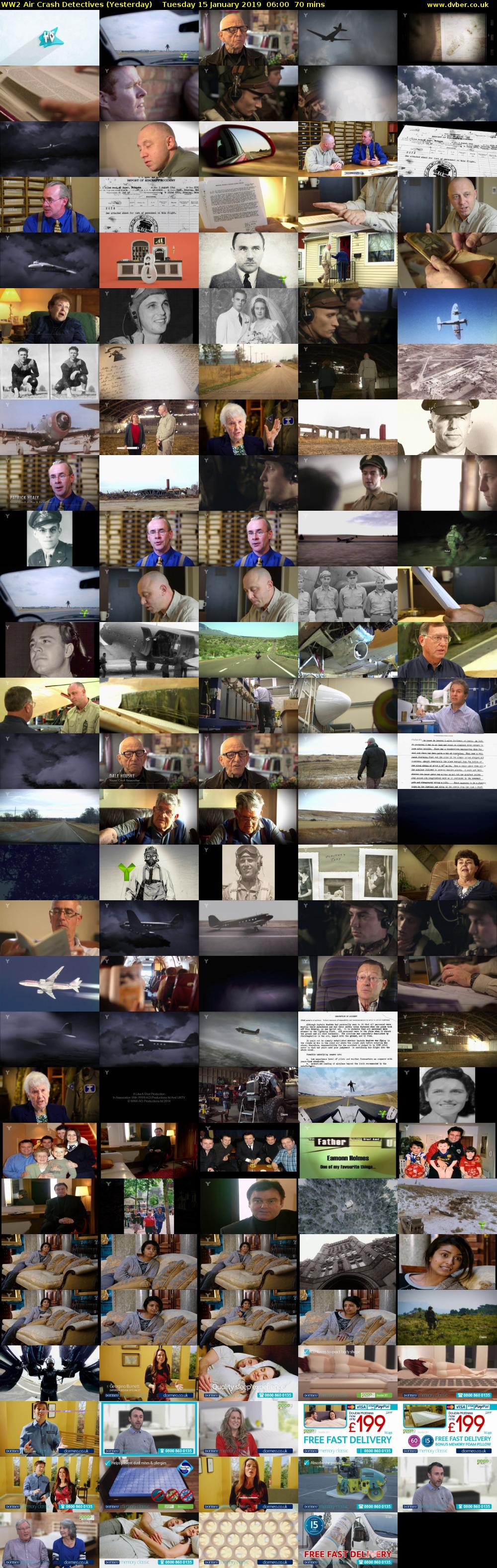 WW2 Air Crash Detectives (Yesterday) Tuesday 15 January 2019 06:00 - 07:10