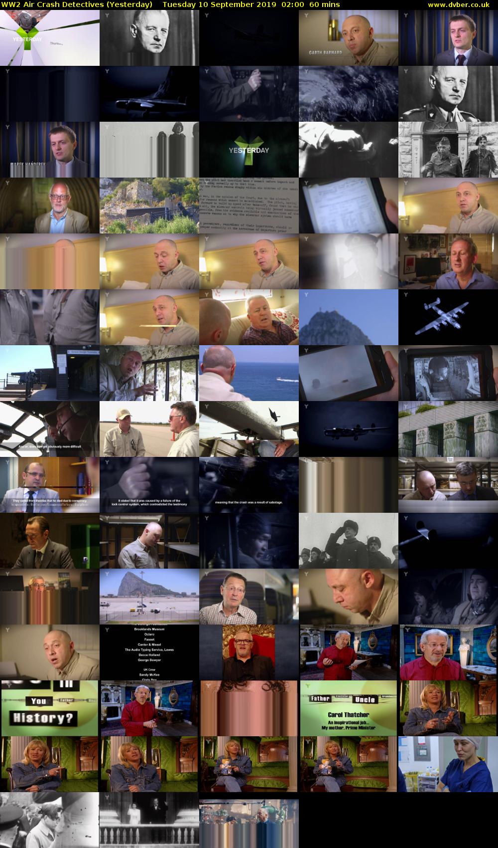 WW2 Air Crash Detectives (Yesterday) Tuesday 10 September 2019 02:00 - 03:00
