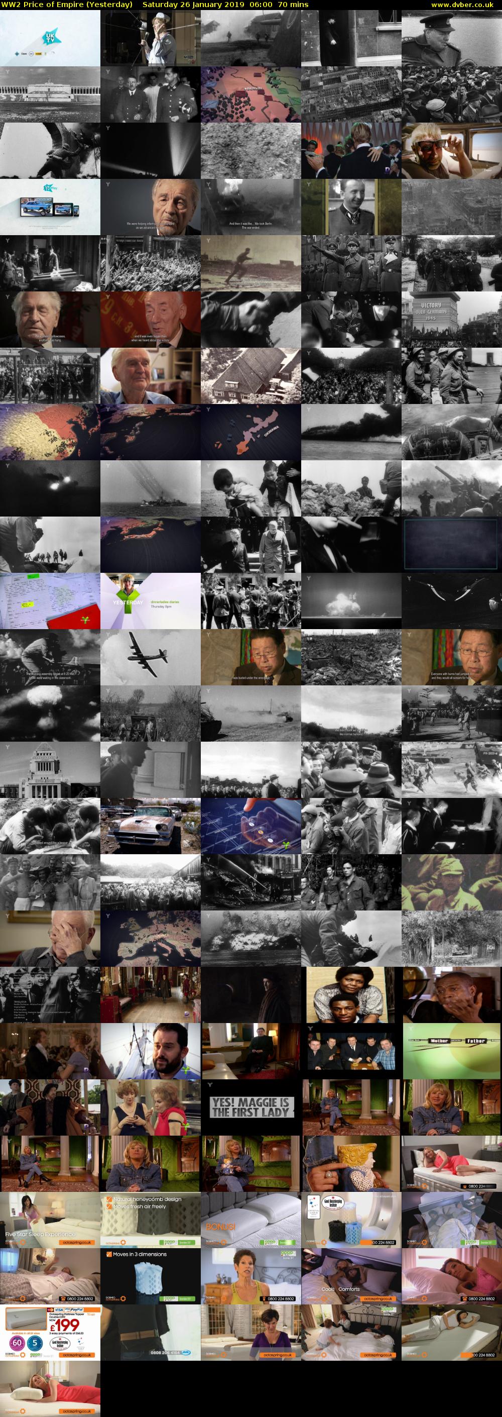 WW2 Price of Empire (Yesterday) Saturday 26 January 2019 06:00 - 07:10