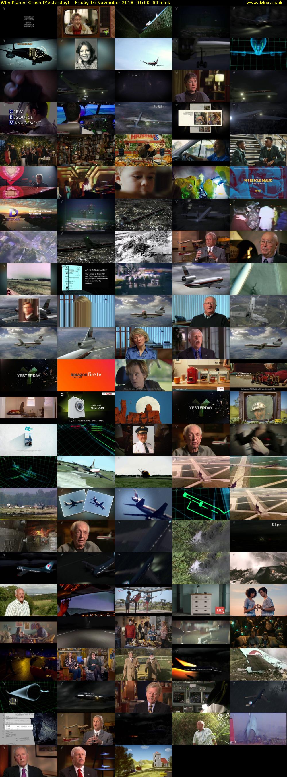 Why Planes Crash (Yesterday) Friday 16 November 2018 01:00 - 02:00